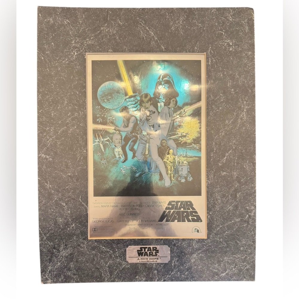 Star Wars Trilogy ChromArt Print Poster Set - Picture 2 of 8